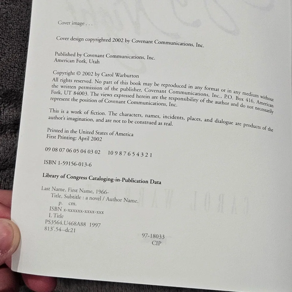 Edge of‎ Night Novel by Carol Warburton Historical Fiction Romance Book